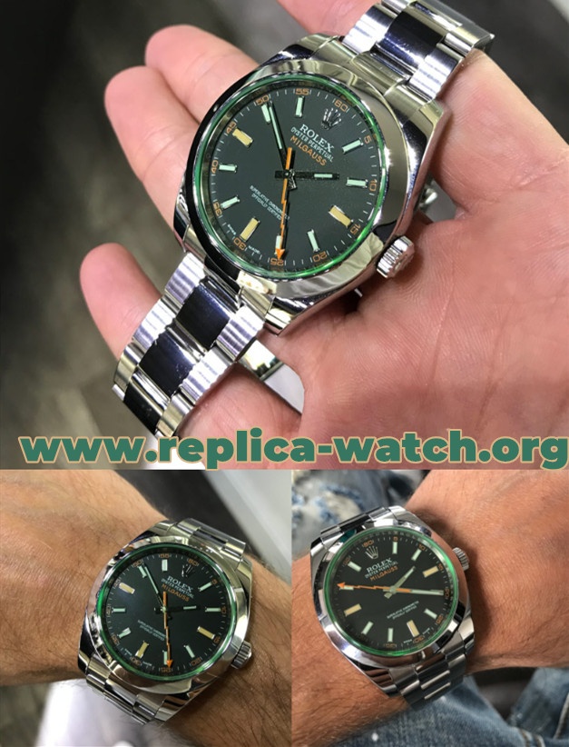 Replica Lightning Pointer Rolex Milgauss Series Watch Detail